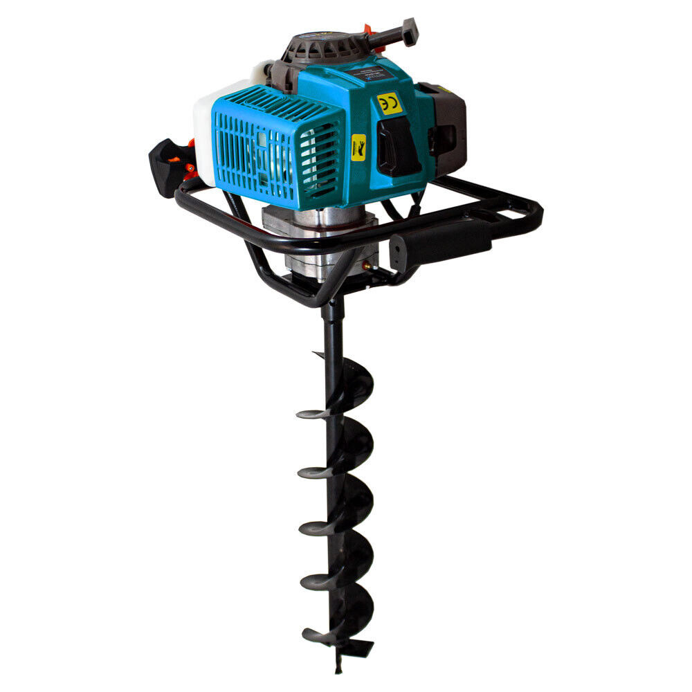 Benzínový zemní vrták hluboký 3,8 kW vrták 10 cm M13458